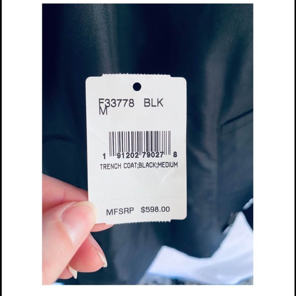 NWT Men’s Coach Trench Coat - Picture 9 of 10